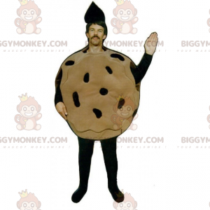 BIGGYMONKEY™-maskottiasu, suklaahippukeksi - Biggymonkey.com