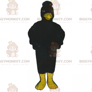 Disfraz de mascota BIGGYMONKEY™ de cuervo negro -