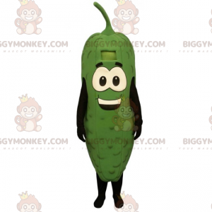 Big Eyes Pickle BIGGYMONKEY™ Maskottchenkostüm - Biggymonkey.com