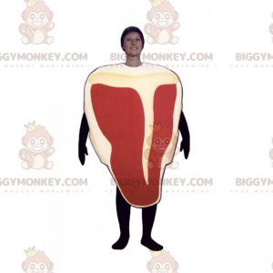 Traje de mascote de costela bovina BIGGYMONKEY™ –