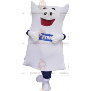 Kostium maskotki z białą poduszką BIGGYMONKEY™ - Biggymonkey.com