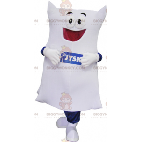 Disfraz de mascota Cojín Blanco BIGGYMONKEY™ - Biggymonkey.com