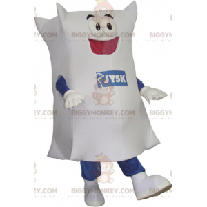 White Cushion BIGGYMONKEY™ Mascot Costume - Biggymonkey.com