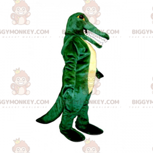 Costume de mascotte BIGGYMONKEY™ de crocodile aux grandes dents