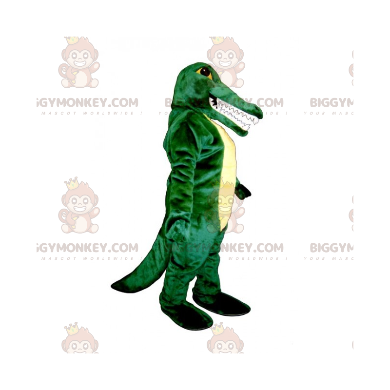 Big Tooth Crocodile BIGGYMONKEY™ Mascot Costume -