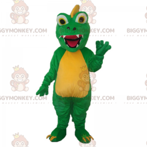 Big Eyed Crocodile BIGGYMONKEY™ mascottekostuum -