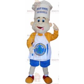 Disfraz de mascota Chef BIGGYMONKEY™ con lindo gorro y delantal