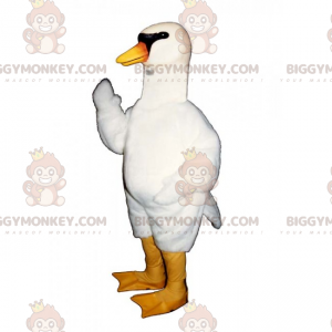 Black Eyed Swan BIGGYMONKEY™ maskottiasu - Biggymonkey.com