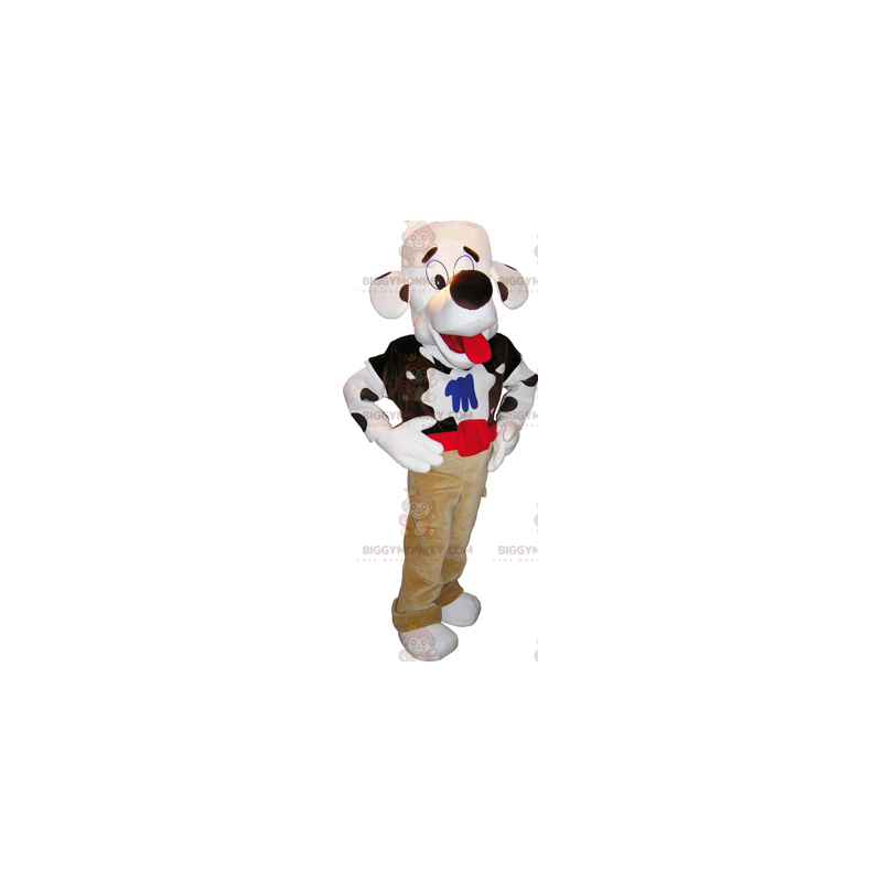 Dalmatian In Pants BIGGYMONKEY™ maskottiasu - Biggymonkey.com