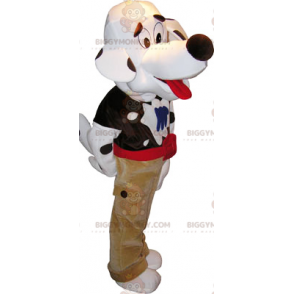 Disfraz de dálmata con pantalones BIGGYMONKEY™ para mascota -