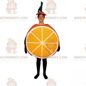 Costume de mascotte BIGGYMONKEY™ de demi orange -