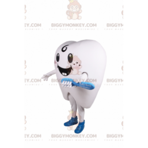 Smiling Tooth BIGGYMONKEY™ Mascot Costume - Biggymonkey.com