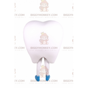 Traje de mascote BIGGYMONKEY™ de dente sorridente –