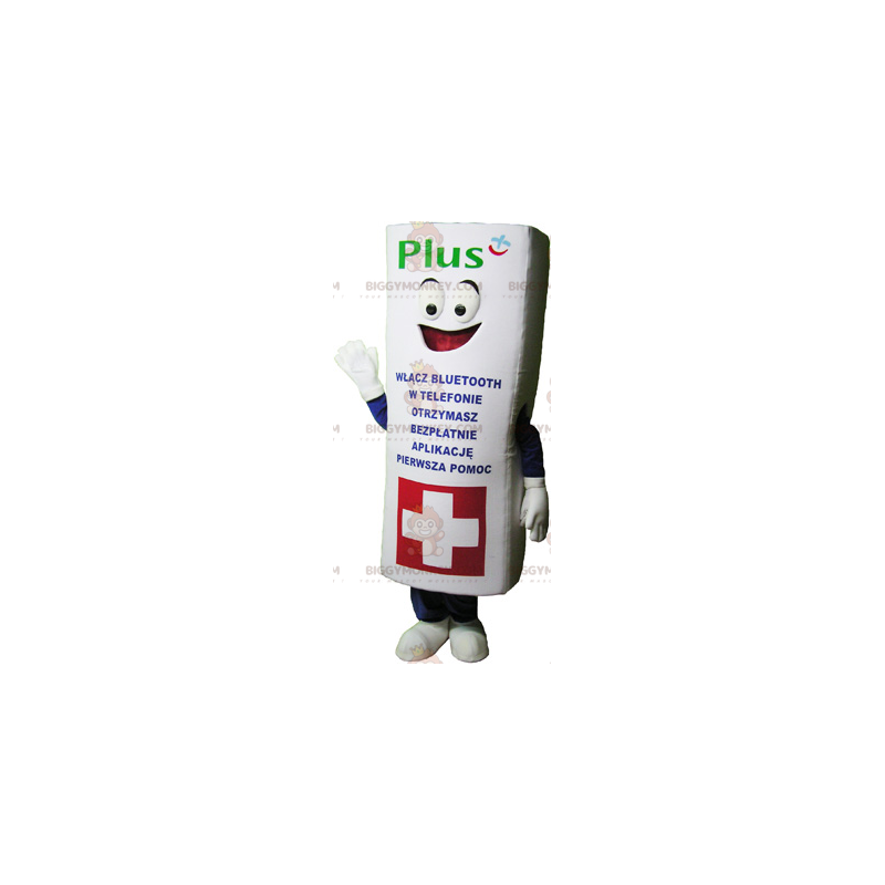 Toothpaste BIGGYMONKEY™ Mascot Costume - Biggymonkey.com