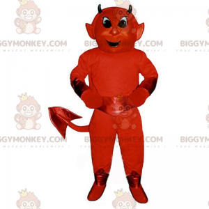 Costume della mascotte del diavolo rosso BIGGYMONKEY™ -