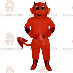 Disfraz de mascota BIGGYMONKEY™ del diablo rojo -