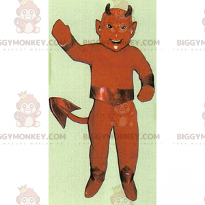 Costume da mascotte del diavolo sorridente BIGGYMONKEY™ -