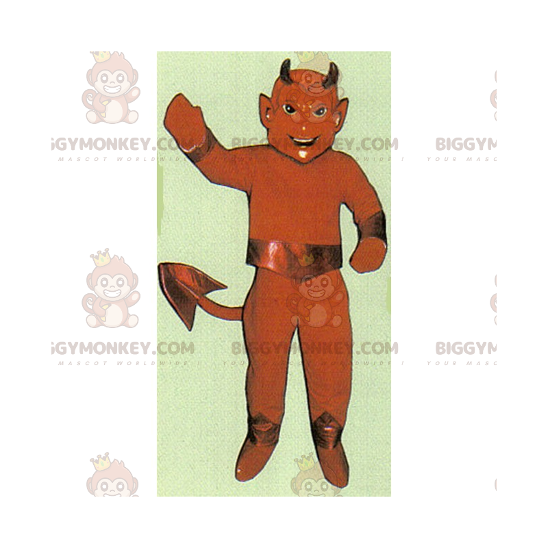 Costume da mascotte del diavolo sorridente BIGGYMONKEY™ -