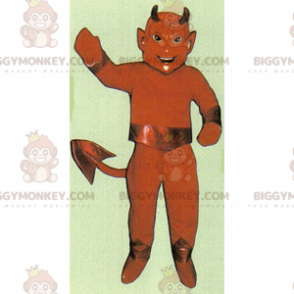 Costume de mascotte BIGGYMONKEY™ de diable souriant -