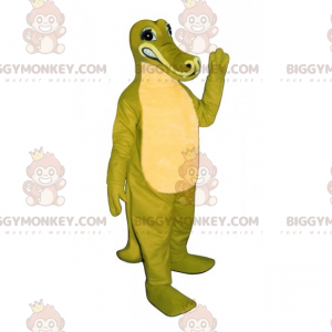 BIGGYMONKEY™ Dino-Maskottchen-Kostüm mit langer Schnauze -