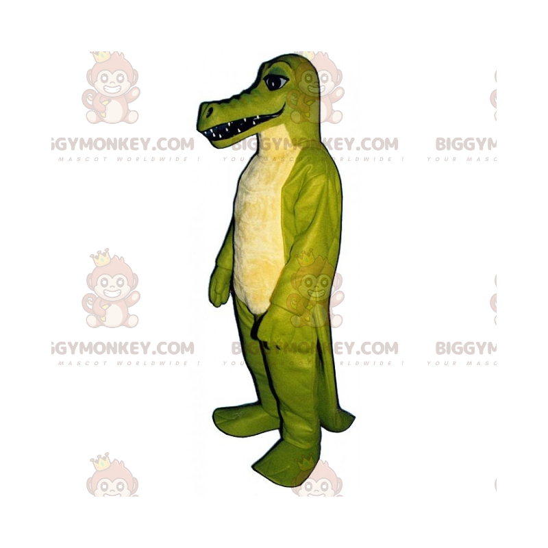 Disfraz de mascota Dino con dientes grandes BIGGYMONKEY™ -