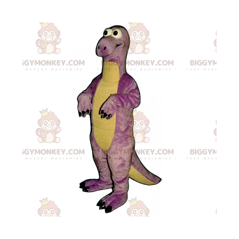 Costume da mascotte Dino BIGGYMONKEY™ dagli occhi rotondi -