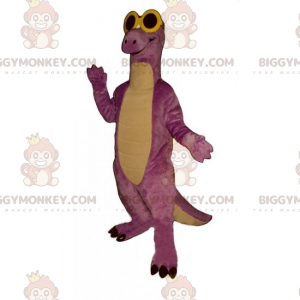 Dino BIGGYMONKEY™ Mascot Costume with Dark Glasses -
