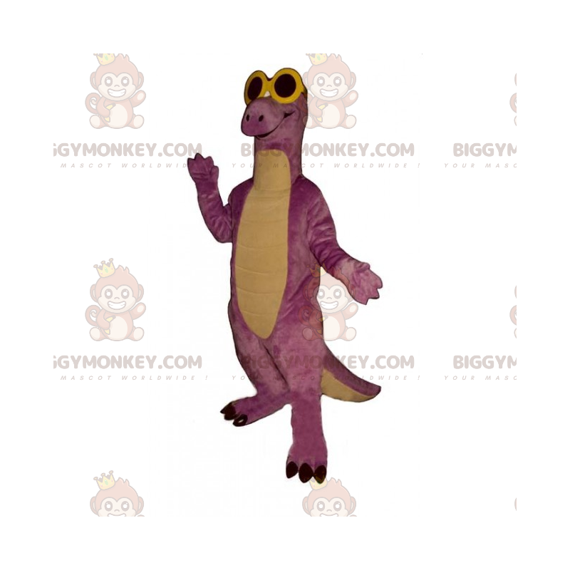 Dino BIGGYMONKEY™ maskotdräkt med mörka glasögon - BiggyMonkey