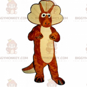 Dino Triceratops BIGGYMONKEY™ Maskottchenkostüm -