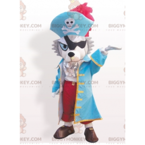 BIGGYMONKEY™ Ulvehund Piratkostume Maskotkostume -