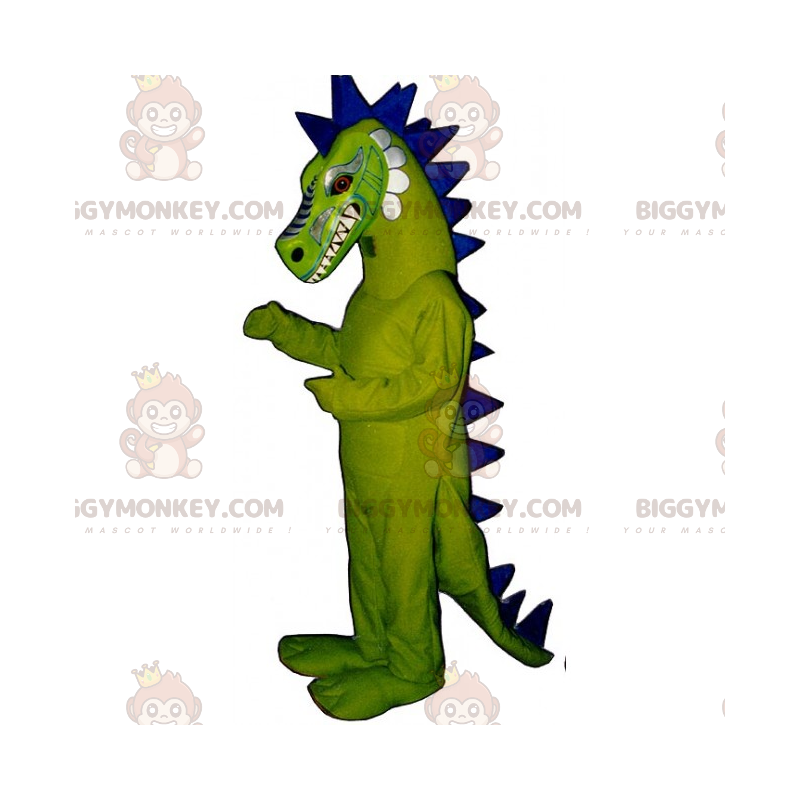 Dinosaurier Long Crest BIGGYMONKEY™ Maskottchenkostüm -