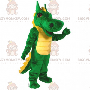Dinosaurus BIGGYMONKEY™ mascottekostuum met lange neus -