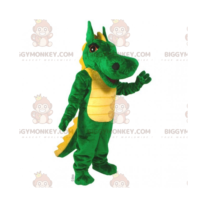 Disfraz de mascota BIGGYMONKEY™ de dinosaurio de nariz larga -