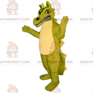 Großzahn-Dinosaurier BIGGYMONKEY™ Maskottchen-Kostüm -