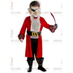 Costume de mascotte BIGGYMONKEY™ de pirate barbu avec une tenue