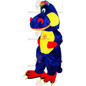 Disfraz de mascota BIGGYMONKEY™ de dinosaurio de dos tonos -