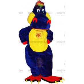 Costume da mascotte dinosauro BIGGYMONKEY™ bicolore -