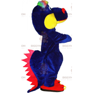 Costume da mascotte dinosauro BIGGYMONKEY™ bicolore -