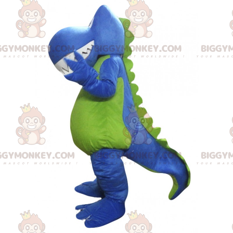 Fantasia de mascote BIGGYMONKEY™ de dinossauro Cortar L (175-180CM)