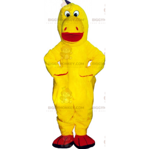 Kostium maskotki żółtego dinozaura BIGGYMONKEY™ -