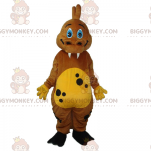 Costume da dinosauro sorridente BIGGYMONKEY™ con denti aguzzi -