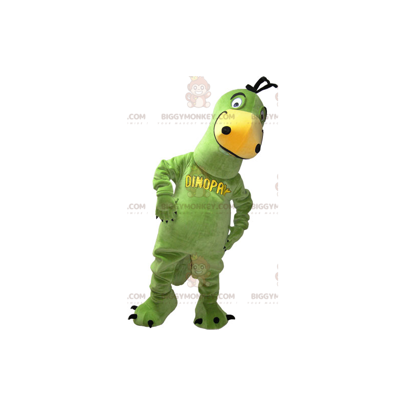Groene dinosaurus BIGGYMONKEY™ mascottekostuum - Biggymonkey.com