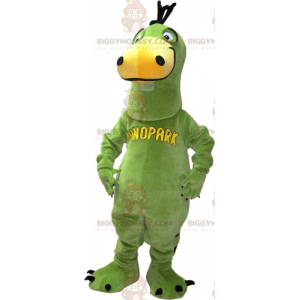 Costume da mascotte BIGGYMONKEY™ da dinosauro verde -