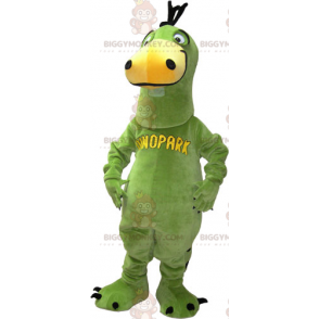 Kostium maskotki zielonego dinozaura BIGGYMONKEY™ -