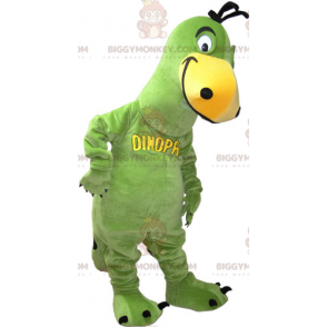 Disfraz de mascota dinosaurio verde BIGGYMONKEY™ -