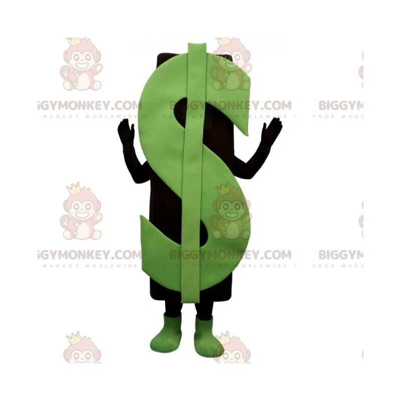 Costume de mascotte BIGGYMONKEY™ de dollars - Biggymonkey.com