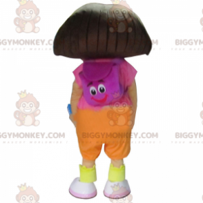 Dora Explorer BIGGYMONKEY™ maskottiasu - Biggymonkey.com