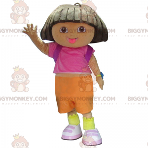 Costume de mascotte BIGGYMONKEY™ de Dora l'exploratrice -