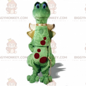 Golden Winged Dragon BIGGYMONKEY™ maskotkostume -