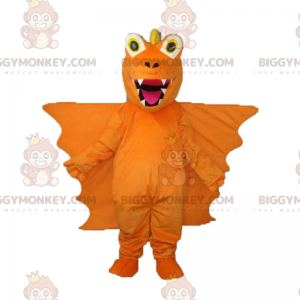 Großer geflügelter Drache BIGGYMONKEY™ Maskottchen-Kostüm -